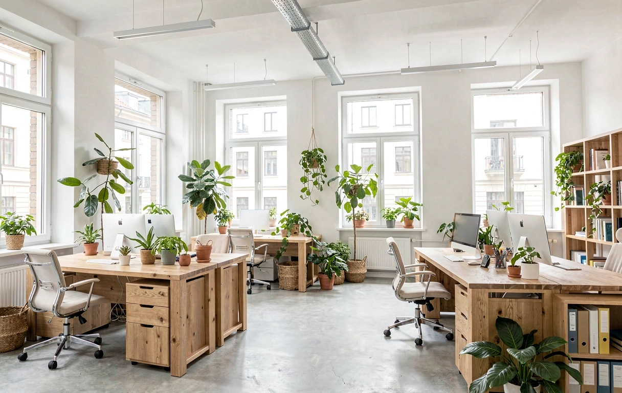 Szerkesztőségi belső tér